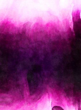 Soyut suluboya sanat eserleri. Fırça boyalı dijital resim. Renkli yaratıcı suluboya çizimi.