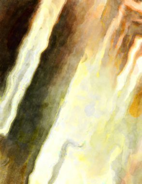 Soyut suluboya sanat eserleri. Fırça boyalı dijital resim. Renkli yaratıcı suluboya çizimi.