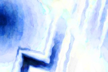 Soyut suluboya sanat eserleri. Fırça boyalı dijital resim. Renkli yaratıcı suluboya çizimi.