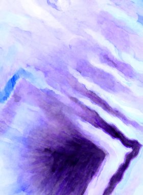 Soyut suluboya sanat eserleri. Fırça boyalı dijital resim. Renkli yaratıcı suluboya çizimi.