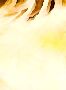 Soyut suluboya sanat eserleri. Fırça boyalı dijital resim. Renkli yaratıcı suluboya çizimi.