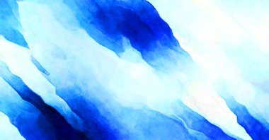 Soyut suluboya sanat eserleri. Fırça boyalı dijital resim. Renkli yaratıcı suluboya çizimi.