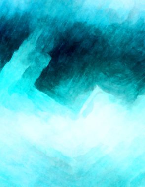 Soyut suluboya sanat eserleri. Fırça boyalı dijital resim. Renkli yaratıcı suluboya çizimi.