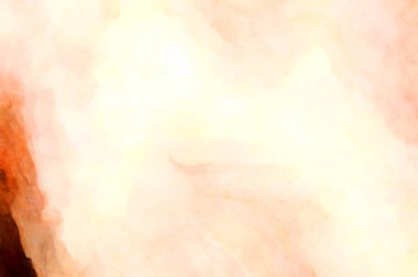 Soyut suluboya sanat eserleri. Fırça boyalı dijital resim. Renkli yaratıcı suluboya çizimi.