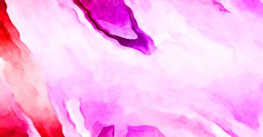 Soyut suluboya sanat eserleri. Fırça boyalı dijital resim. Renkli yaratıcı suluboya çizimi.