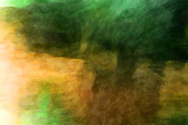 Soyut suluboya sanat eserleri. Fırça boyalı dijital resim. Renkli yaratıcı suluboya çizimi.