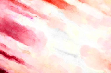 Soyut suluboya sanat eserleri. Fırça boyalı dijital resim. Renkli yaratıcı suluboya çizimi.