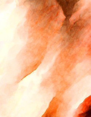 Soyut suluboya sanat eserleri. Fırça boyalı dijital resim. Renkli yaratıcı suluboya çizimi.