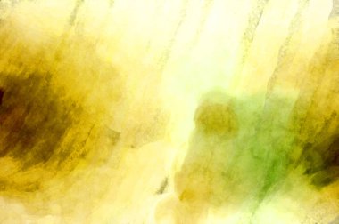 Soyut suluboya sanat eserleri. Fırça boyalı dijital resim. Renkli yaratıcı suluboya çizimi.