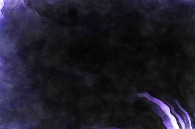 Soyut suluboya sanat eserleri. Fırça boyalı dijital resim. Renkli yaratıcı suluboya çizimi.