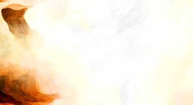 Soyut suluboya sanat eserleri. Fırça boyalı dijital resim. Renkli yaratıcı suluboya çizimi.