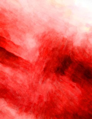 Soyut suluboya sanat eserleri. Fırça boyalı dijital resim. Renkli yaratıcı suluboya çizimi.