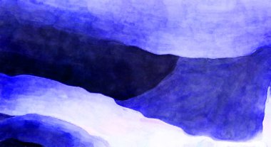 Soyut suluboya sanat eserleri. Fırça boyalı dijital resim. Renkli yaratıcı suluboya çizimi.