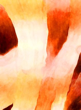 Soyut suluboya sanat eserleri. Fırça boyalı dijital resim. Renkli yaratıcı suluboya çizimi.