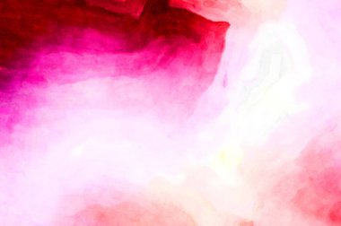 Soyut suluboya sanat eserleri. Fırça boyalı dijital resim. Renkli yaratıcı suluboya çizimi.