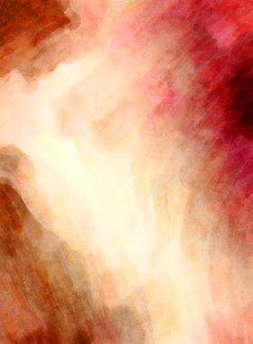 Soyut suluboya sanat eserleri. Fırça boyalı dijital resim. Renkli yaratıcı suluboya çizimi.