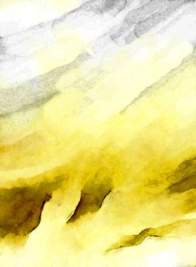 Soyut suluboya sanat eserleri. Fırça boyalı dijital resim. Renkli yaratıcı suluboya çizimi.