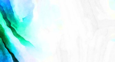 Soyut suluboya sanat eserleri. Fırça boyalı dijital resim. Renkli yaratıcı suluboya çizimi.