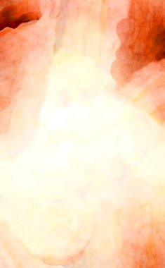 Soyut suluboya sanat eserleri. Fırça boyalı dijital resim. Renkli yaratıcı suluboya çizimi.