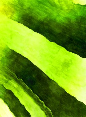 Soyut suluboya sanat eserleri. Fırça boyalı dijital resim. Renkli yaratıcı suluboya çizimi.