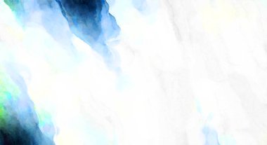 Soyut suluboya sanat eserleri. Fırça boyalı dijital resim. Renkli yaratıcı suluboya çizimi.