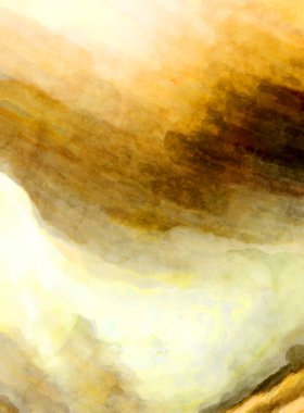 Soyut suluboya sanat eserleri. Fırça boyalı dijital resim. Renkli yaratıcı suluboya çizimi.