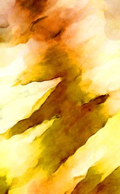 Soyut suluboya sanat eserleri. Fırça boyalı dijital resim. Renkli yaratıcı suluboya çizimi.