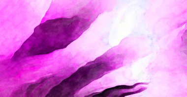 Soyut suluboya sanat eserleri. Fırça boyalı dijital resim. Renkli yaratıcı suluboya çizimi.