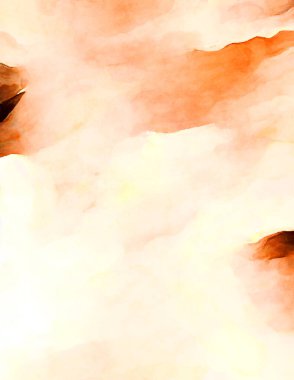 Soyut suluboya sanat eserleri. Fırça boyalı dijital resim. Renkli yaratıcı suluboya çizimi.