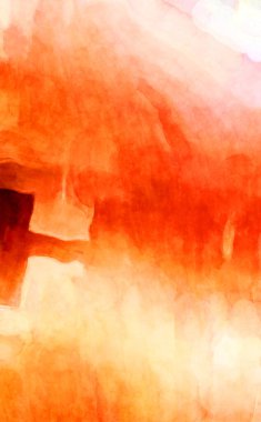 Soyut suluboya sanat eserleri. Fırça boyalı dijital resim. Renkli yaratıcı suluboya çizimi.