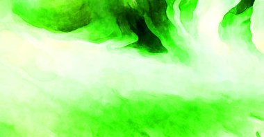 Soyut suluboya sanat eserleri. Fırça boyalı dijital resim. Renkli yaratıcı suluboya çizimi.