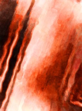 Soyut suluboya sanat eserleri. Fırça boyalı dijital resim. Renkli yaratıcı suluboya çizimi.