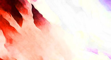 Soyut suluboya sanat eserleri. Fırça boyalı dijital resim. Renkli yaratıcı suluboya çizimi.