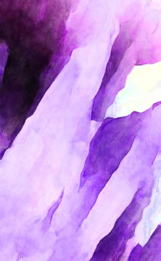 Soyut suluboya sanat eserleri. Fırça boyalı dijital resim. Renkli yaratıcı suluboya çizimi.