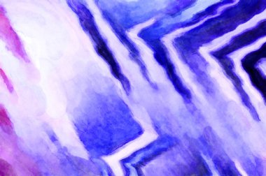 Soyut suluboya sanat eserleri. Fırça boyalı dijital resim. Renkli yaratıcı suluboya çizimi.