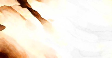 Soyut suluboya sanat eserleri. Fırça boyalı dijital resim. Renkli yaratıcı suluboya çizimi.