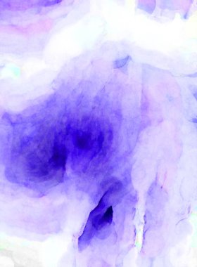 Soyut suluboya sanat eserleri. Fırça boyalı dijital resim. Renkli yaratıcı suluboya çizimi.