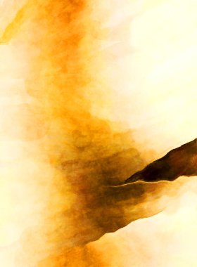 Soyut suluboya sanat eserleri. Fırça boyalı dijital resim. Renkli yaratıcı suluboya çizimi.