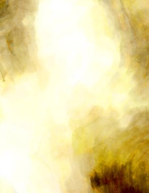 Soyut suluboya sanat eserleri. Fırça boyalı dijital resim. Renkli yaratıcı suluboya çizimi.