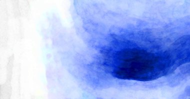 Soyut suluboya sanat eserleri. Fırça boyalı dijital resim. Renkli yaratıcı suluboya çizimi.