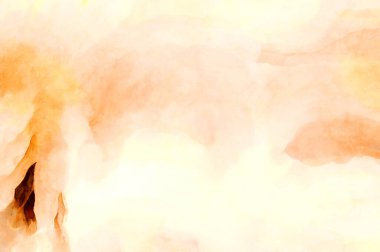 Soyut suluboya sanat eserleri. Fırça boyalı dijital resim. Renkli yaratıcı suluboya çizimi.