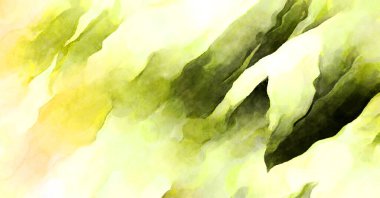 Soyut suluboya sanat eserleri. Fırça boyalı dijital resim. Renkli yaratıcı suluboya çizimi.