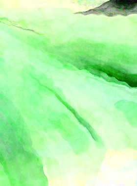 Soyut suluboya sanat eserleri. Fırça boyalı dijital resim. Renkli yaratıcı suluboya çizimi.