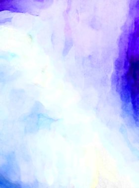 Soyut suluboya sanat eserleri. Fırça boyalı dijital resim. Renkli yaratıcı suluboya çizimi.