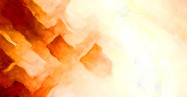 Soyut suluboya sanat eserleri. Fırça boyalı dijital resim. Renkli yaratıcı suluboya çizimi.