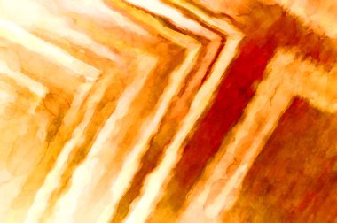 Soyut suluboya sanat eserleri. Fırça boyalı dijital resim. Renkli yaratıcı suluboya çizimi.