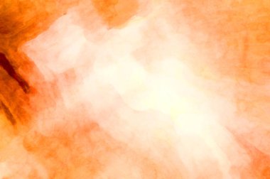 Soyut suluboya sanat eserleri. Fırça boyalı dijital resim. Renkli yaratıcı suluboya çizimi.