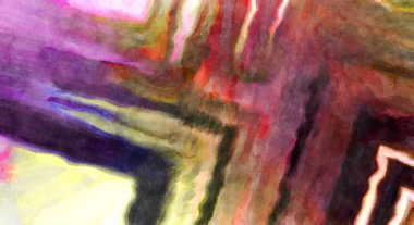 Soyut suluboya sanat eserleri. Fırça boyalı dijital resim. Renkli yaratıcı suluboya çizimi.