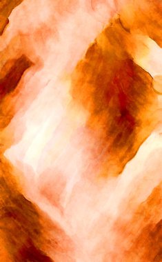 Soyut suluboya sanat eserleri. Fırça boyalı dijital resim. Renkli yaratıcı suluboya çizimi.