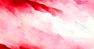 Soyut suluboya sanat eserleri. Fırça boyalı dijital resim. Renkli yaratıcı suluboya çizimi.